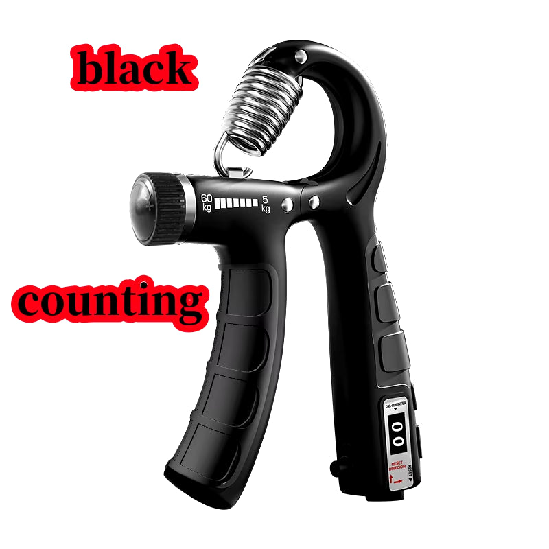 Adjustable Hand Grip Strengthener (5-60Kg) with Counter - Forearm and Wrist Exerciser for Muscle Development