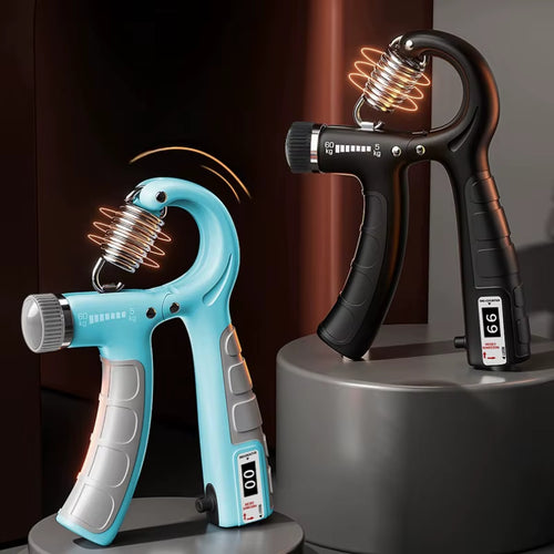 Adjustable Hand Grip Strengthener (5-60Kg) with Counter - Forearm and Wrist Exerciser for Muscle Development